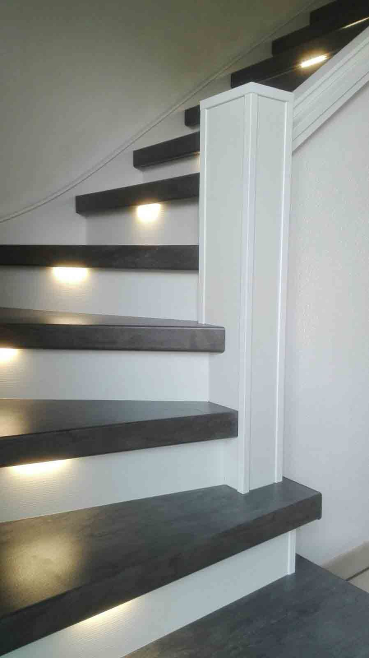 trap renoveren verlichting