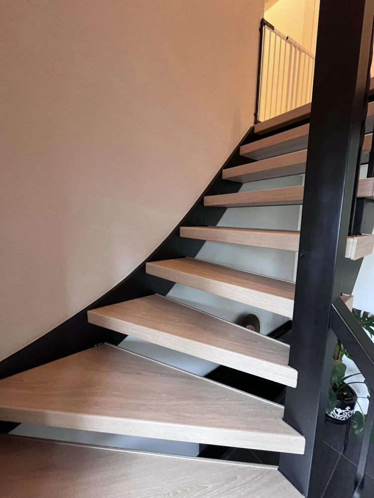 open traprenovatie pvc